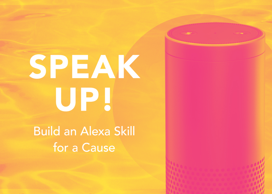 Speak up! Build an Alexa Skill for a Cause
