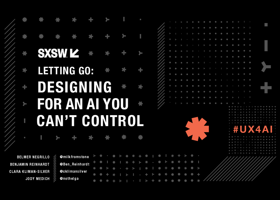 Letting Go: Designing For An AI You Can’t Control