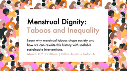 Menstrual Dignity: Taboos and Inequality