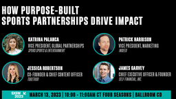 How Purpose-Built Sports Partnerships Drive Impact