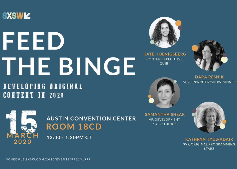 Feed the Binge: Developing Original Content in '20