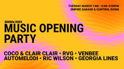 Music Opening Party