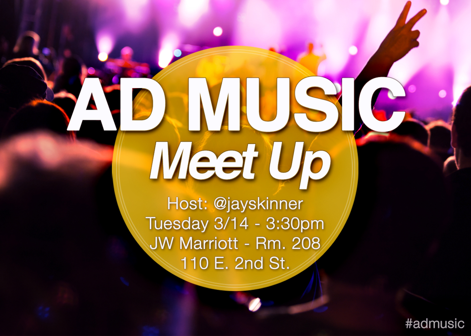Ad Music: Artists, Composers, Ad Agency Meet Up