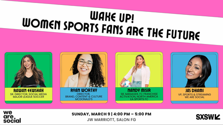 Wake Up! Women Sports Fans are the Future