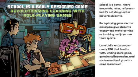 School is a Badly Designed Game: RPGs for the Classroom