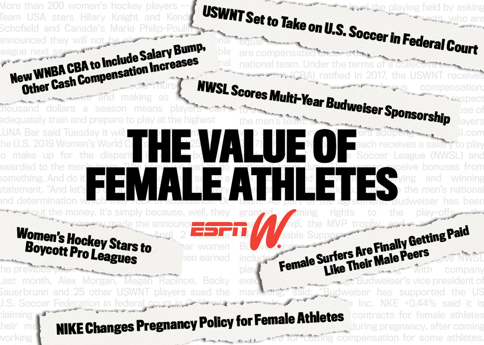 The Value of Professional Female Athletes