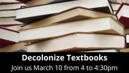 Decolonize Textbooks: Racist & Sexist Curricula