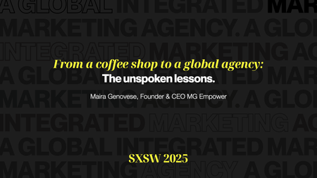 From a Coffee Shop to a Global Agency: the Unspoken Lessons