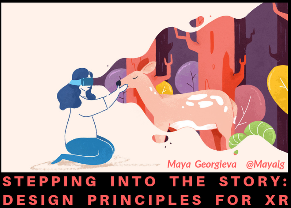 Stepping Into The Story: Design Principles for XR