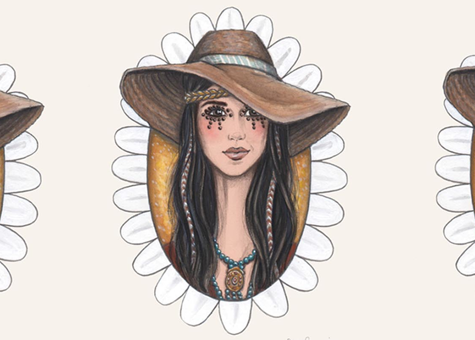 An Illustrated History of 1960's Hippie & Psychadelia Fashion