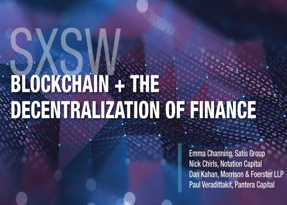 Blockchain and the Decentralization of Finance