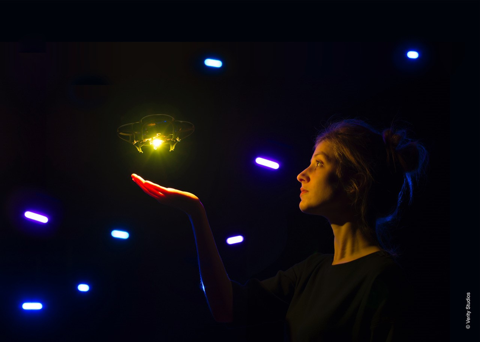 Breaking the 4th Wall: Drone Swarms in Art
