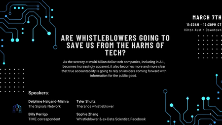 Are Whistleblowers Going to Save Us From the Harms of Tech?