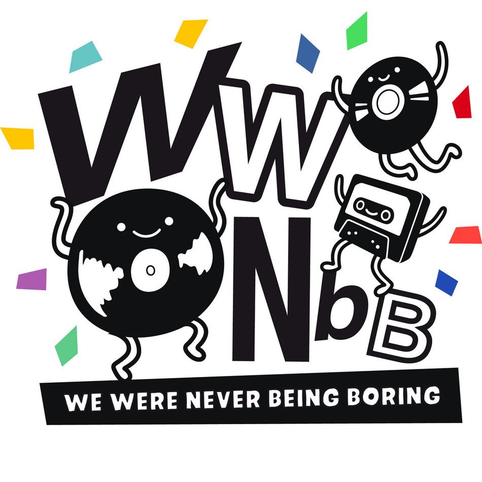 logo for We Were Never Being Boring