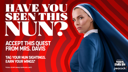 Have You Seen This Nun? Accept Mrs. Davis' Quest.