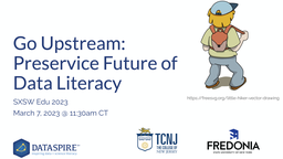 Go Upstream: Preservice Future of Data Literacy