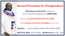 Burnout Prevention for Changemakers