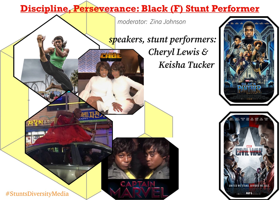 Discipline, Perseverance: Black (F) Stunt Performer