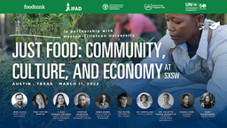 Just Food: Community, Culture, and Economy