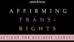 Affirming Trans Rights: Actions for the C-Suite