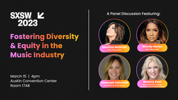Fostering Diversity & Equity in the Music Industry