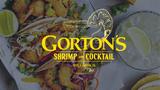 fried shrimp shrimp cocktail glass gorton's logo