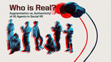 Who is Real? Augmentation vs Authenticity of AI Agents in VR