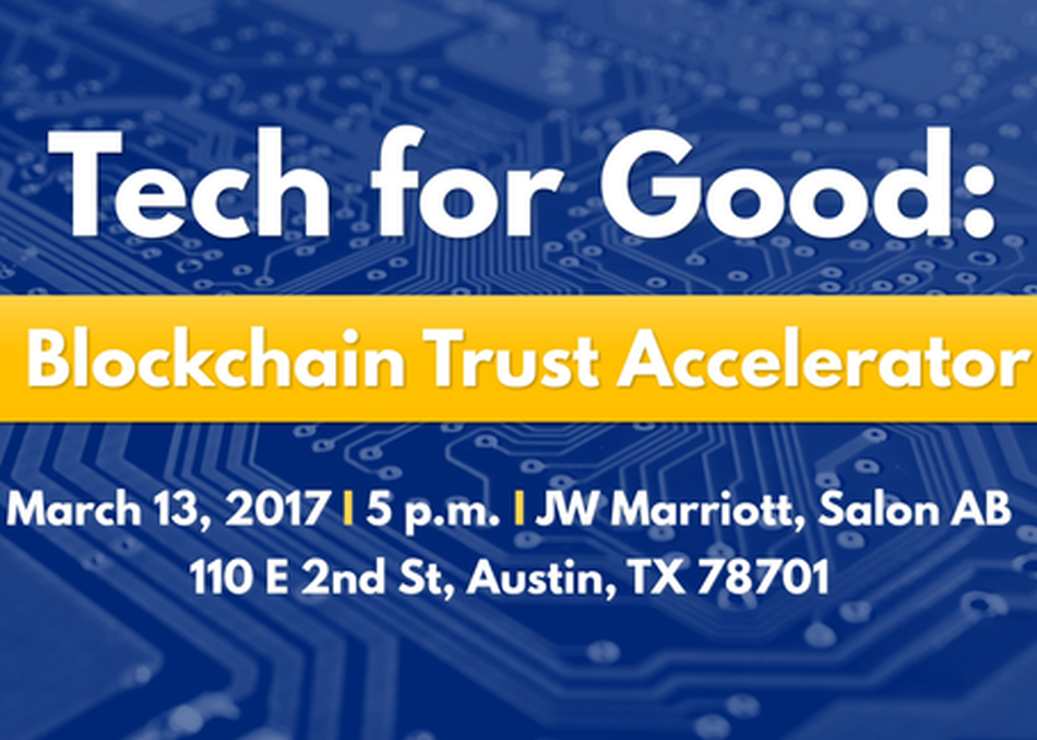 Tech for Good: Blockchain Trust Accelerator