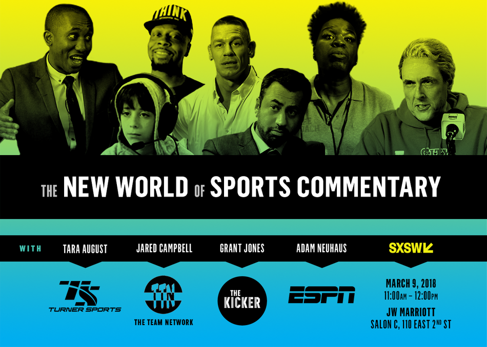 The New World of Sports Commentary