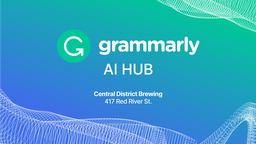 The Grammarly AI Hub: Unlocking Team Success