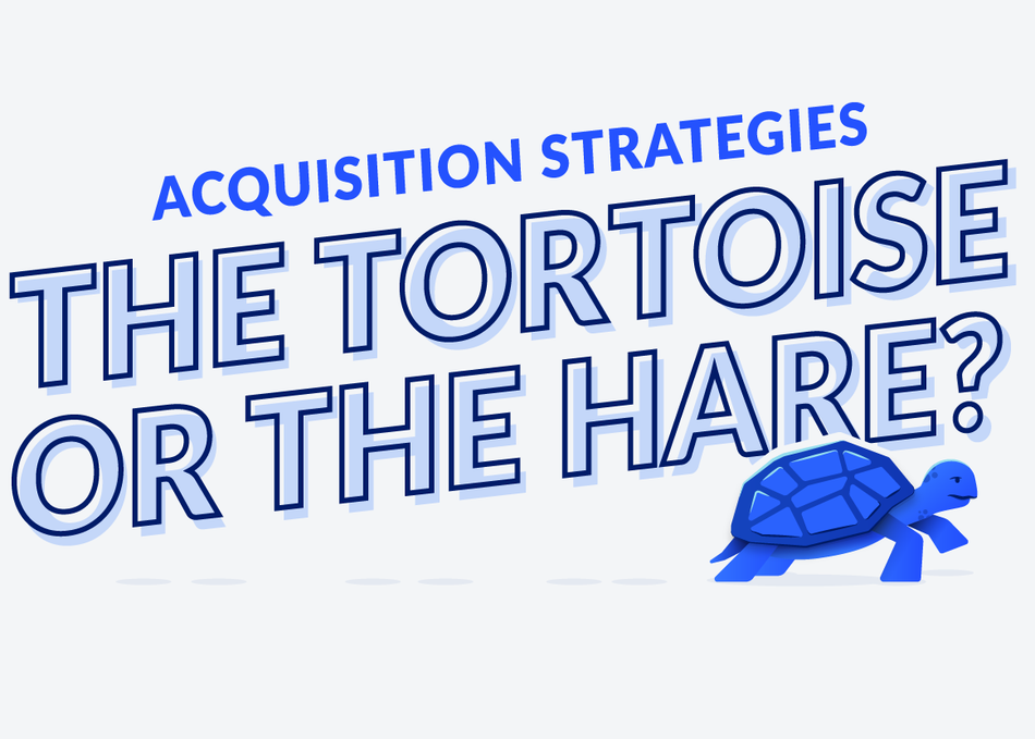 Acquisition Strategies: The Tortoise or the Hare?