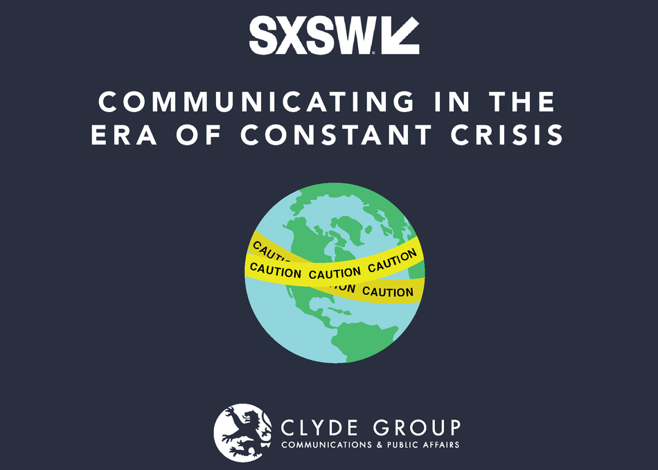 Communicating in the Era of Constant Crisis