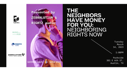 THE NEIGHBORS HAVE MONEY FOR YOU: NEIGHBORING RIGHTS NOW