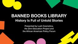 Lush Banned Book Library