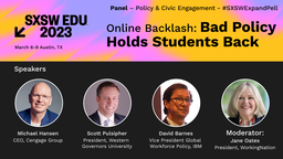 Online Backlash: Bad Policy Holds Students Back