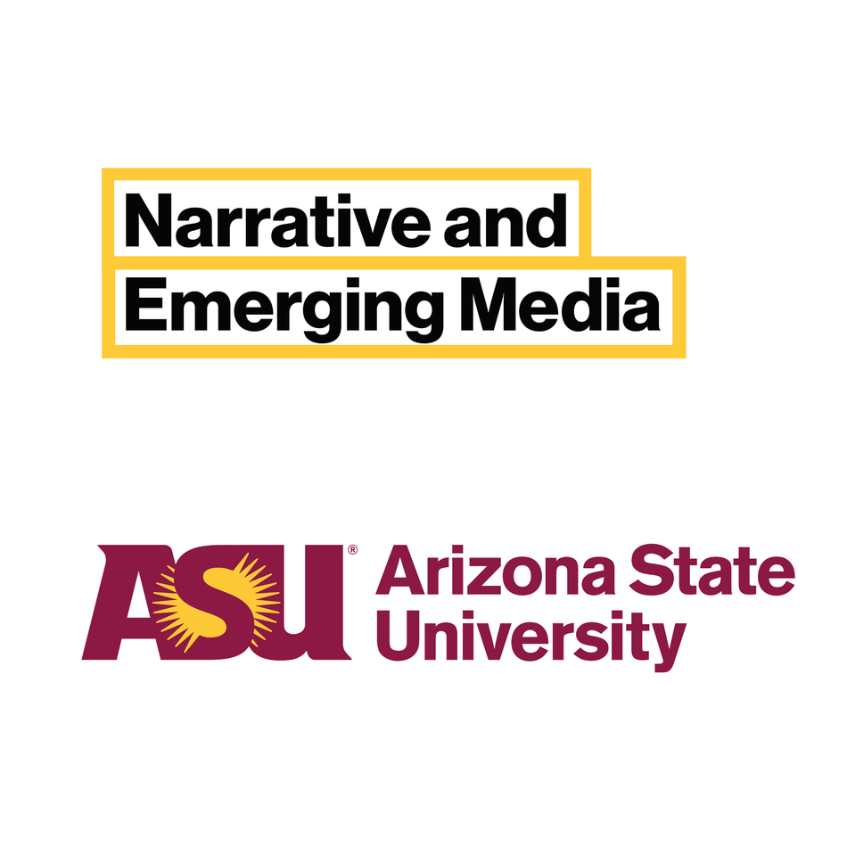 logo for ASU Narrative and Emerging Media