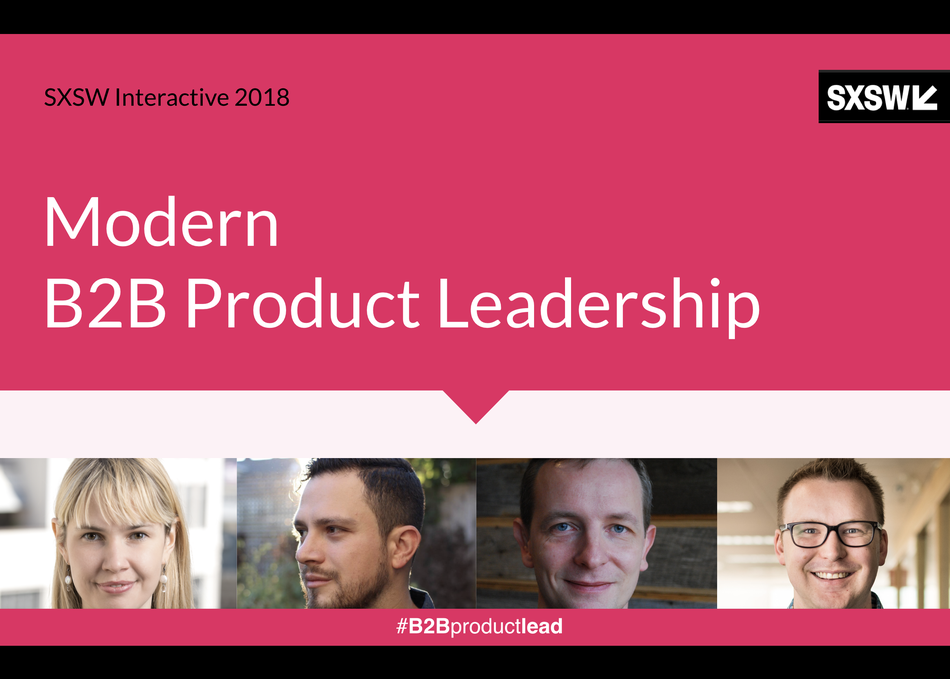 Modern B2B Product Leadership