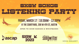 Official SXSW Songs 2023 Listening Party playback