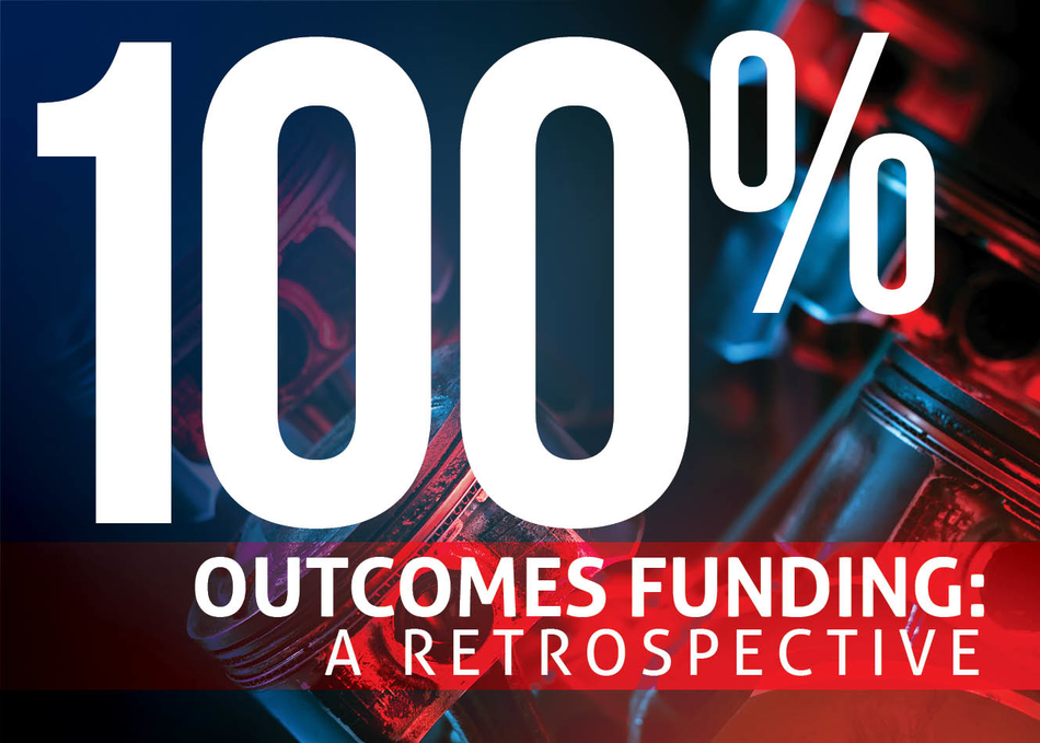 100% Outcomes Funding: A Retrospective