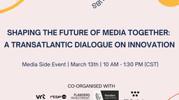Future Media Hubs presents: Shaping the Future of Media Together: A Transatlantic Dialogue on Innovation