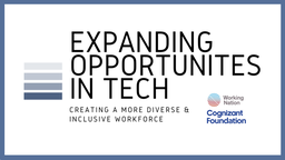   Expanding Career Opportunities in Tech (Work in Progress) [Cognizant]